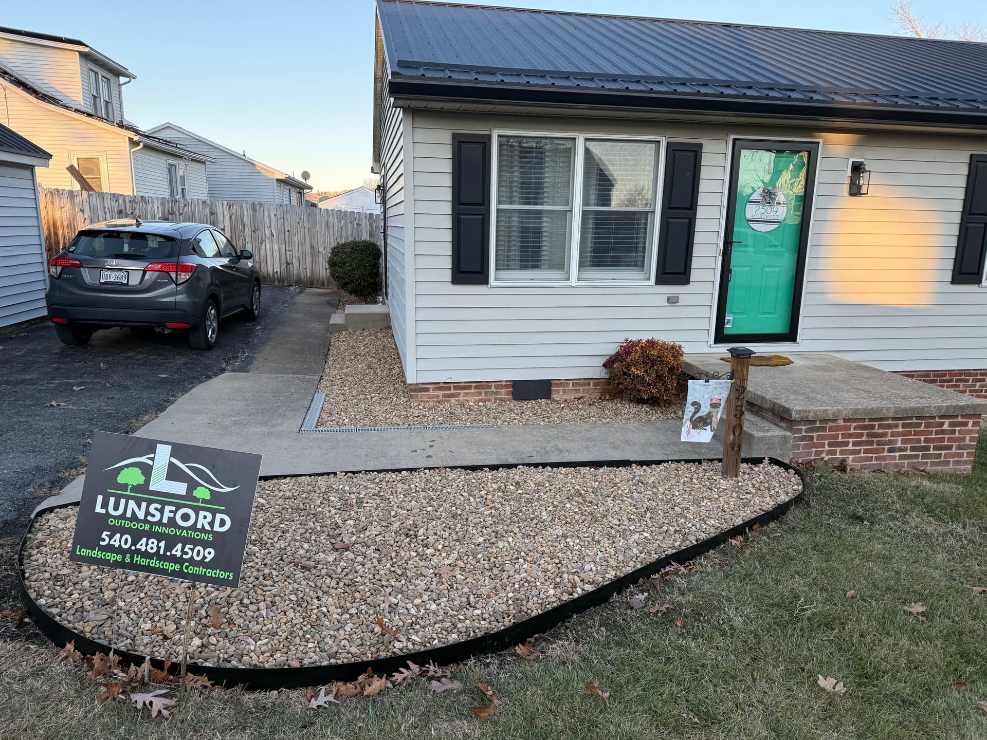 Gravel Refresh and New Fabric Installation at Lunsford Outdoor Innovations