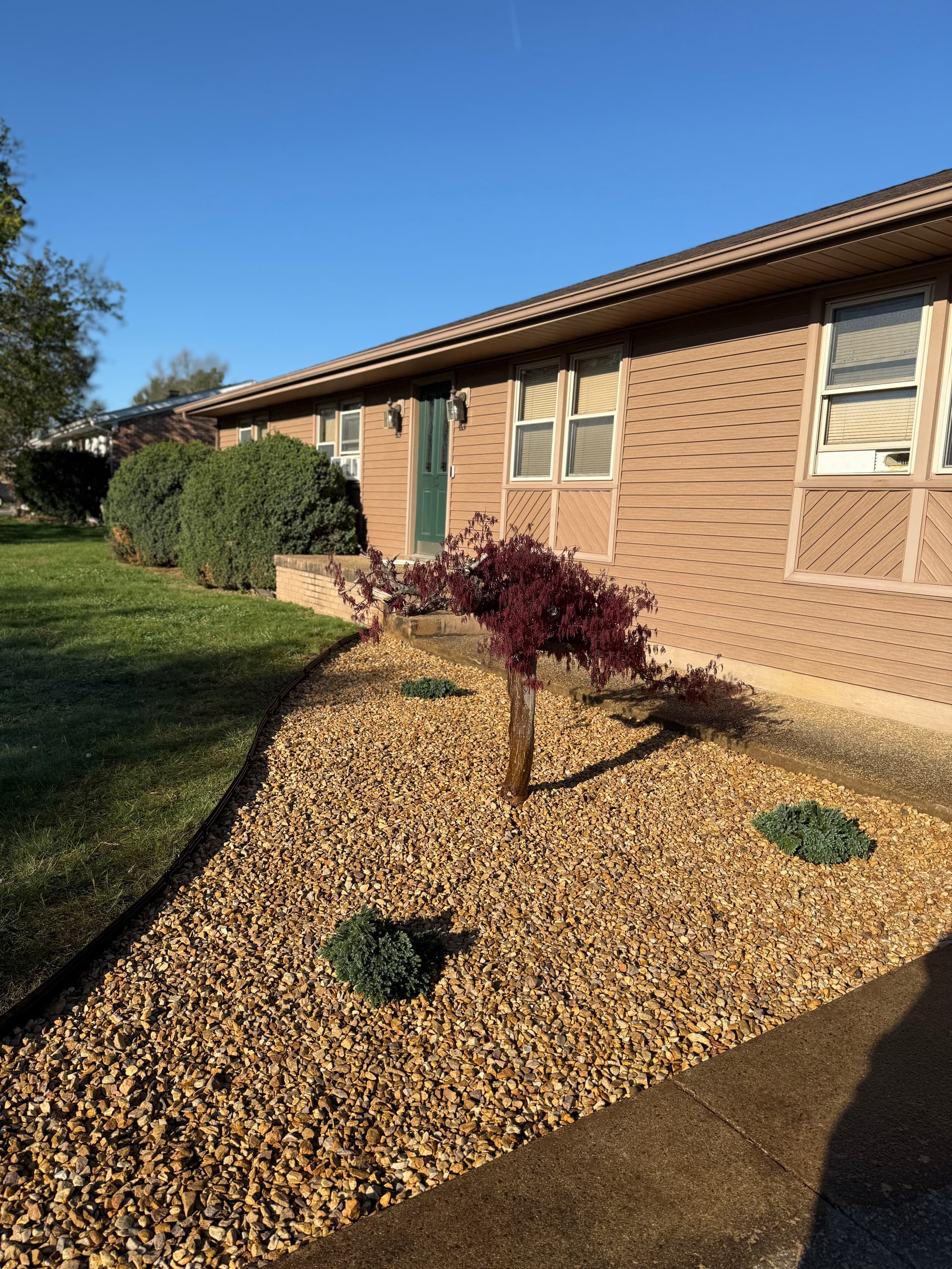 Gallery photos for Landscape Bed Refresh with New Plants and 57 Stone: Image #3