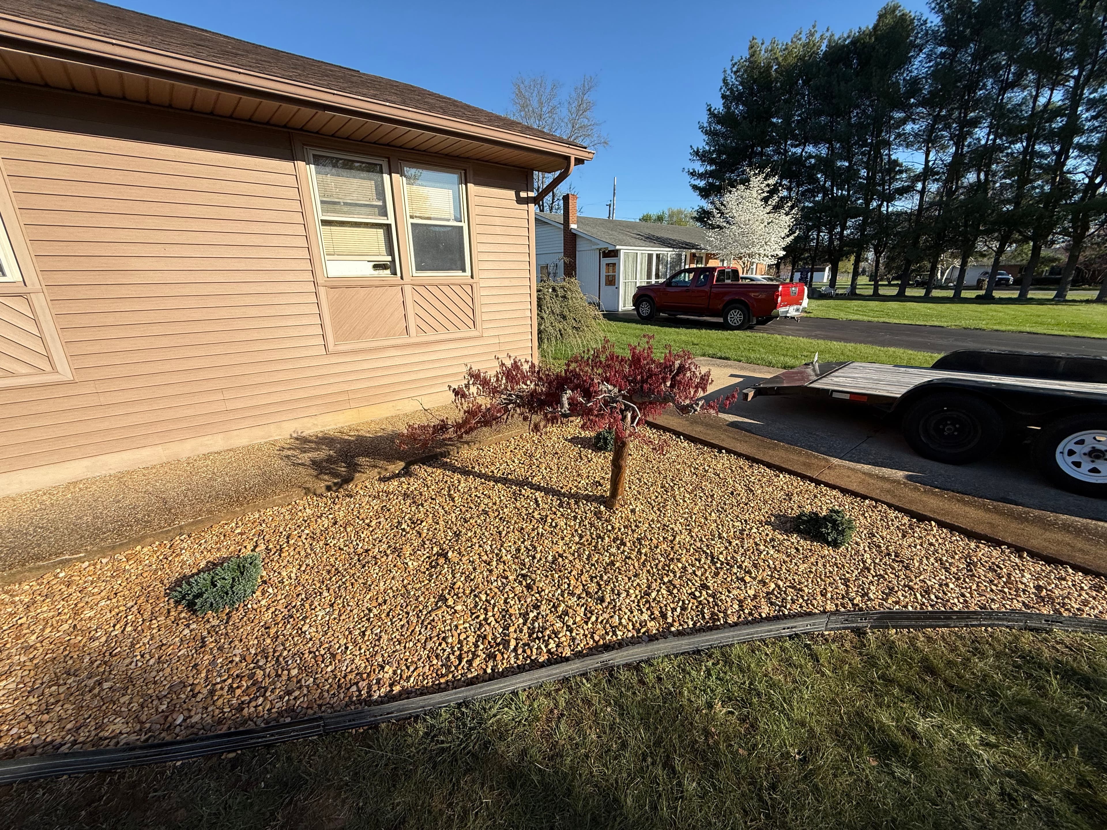 Project Landscape Bed Refresh with New Plants and 57 Stone image