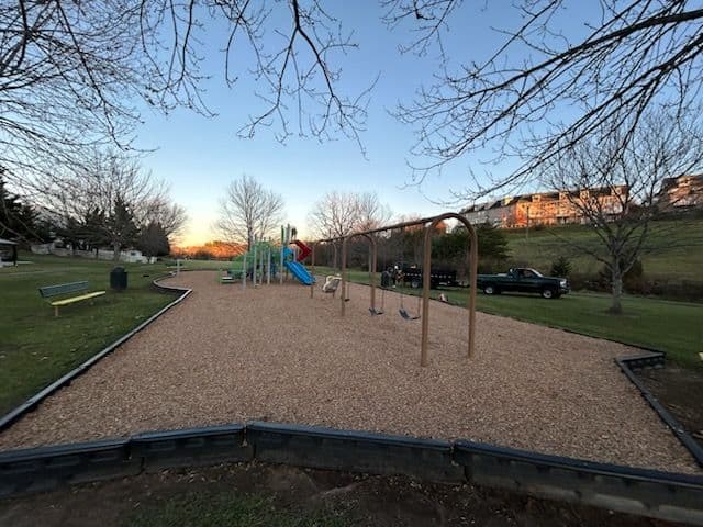 Playground Makeover with Safe Mulch Installation